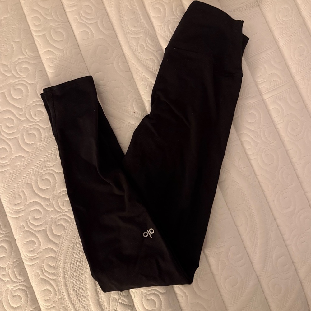 ALO Yoga Jet Black Active Leggings
